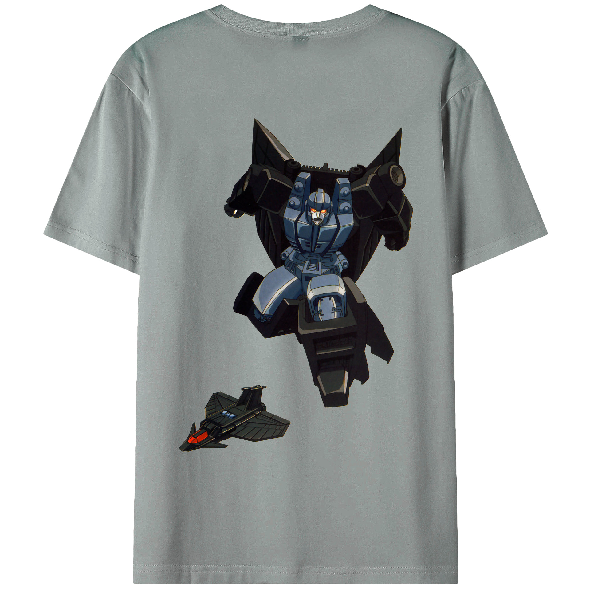 （画像用）  綿100％ メンズ半袖Tシャツ（バックプリント） 通気性